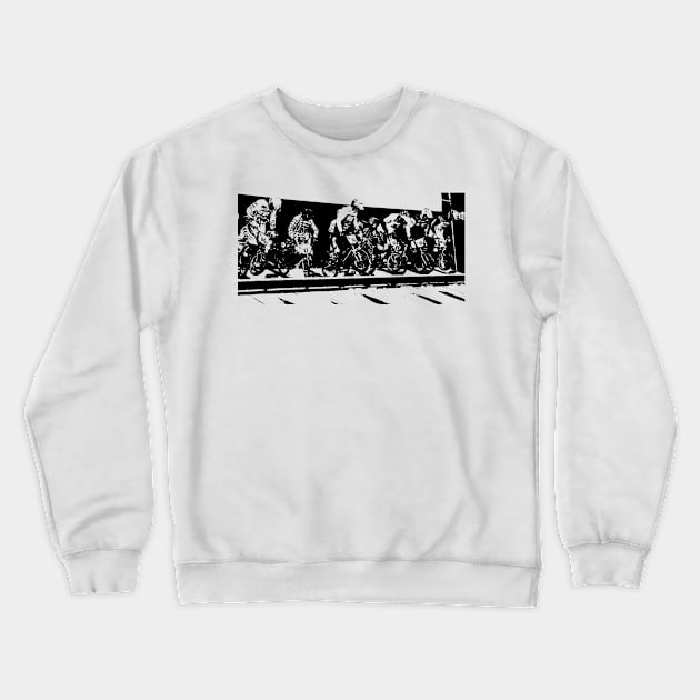 bmx Crewneck Sweatshirt by rickylabellevie